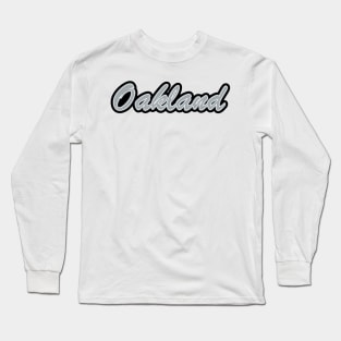 Football Fan of Oakland Long Sleeve T-Shirt